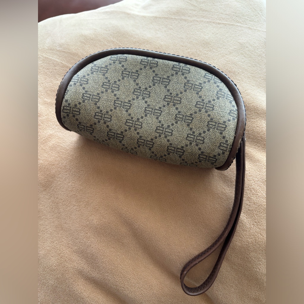 Authentic Vtg Balenciaga Small Pouch Rare Design